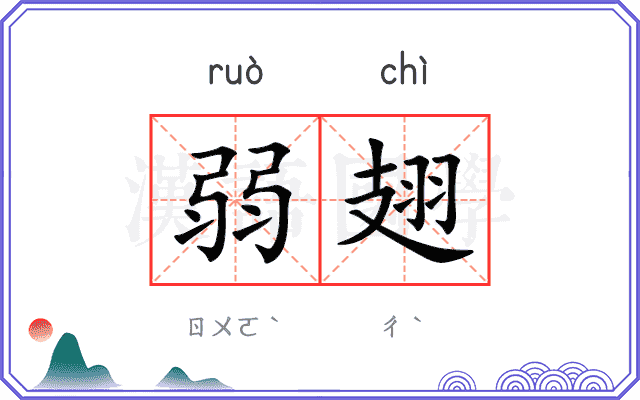弱翅