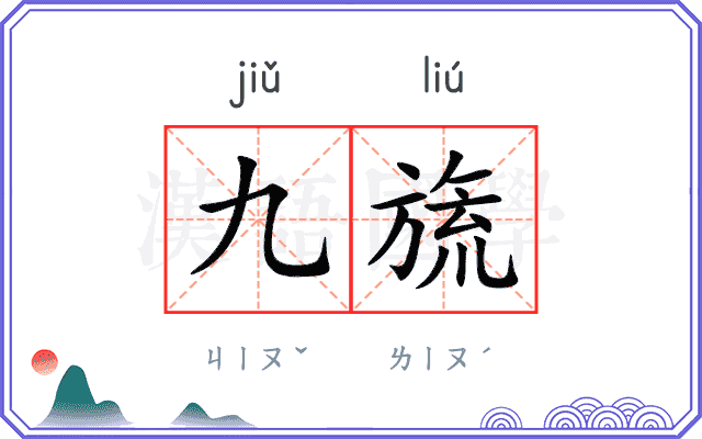九旒