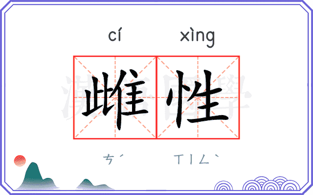 雌性