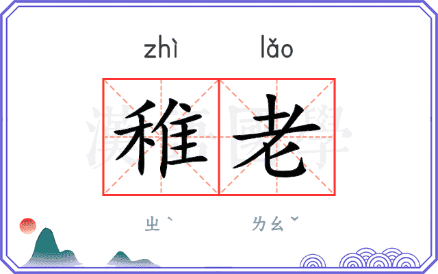 稚老