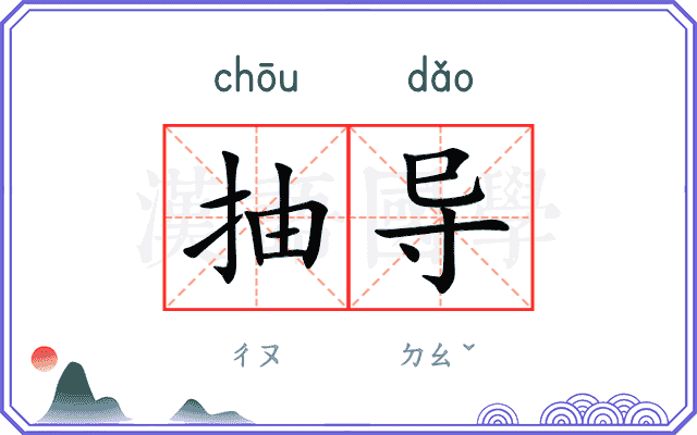 抽导