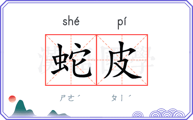 蛇皮