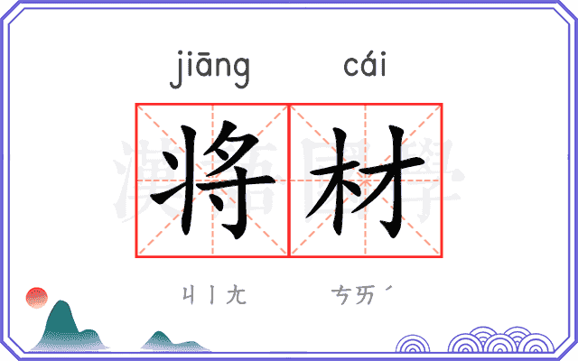 将材