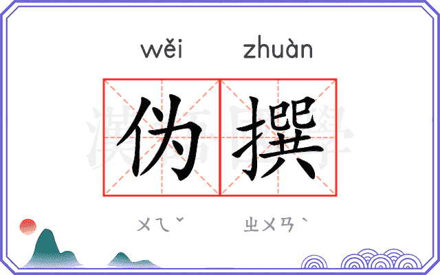 伪撰