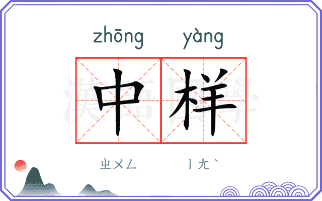 中样