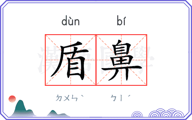 盾鼻