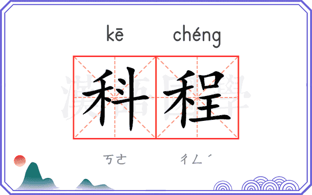 科程