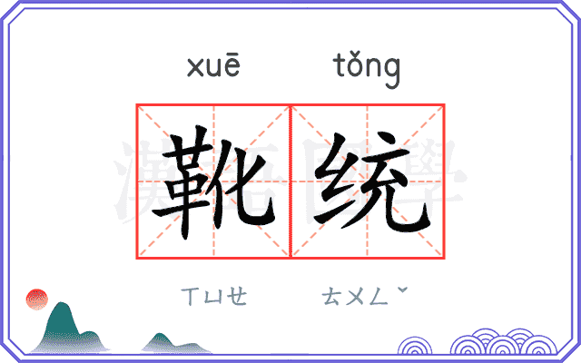 靴统