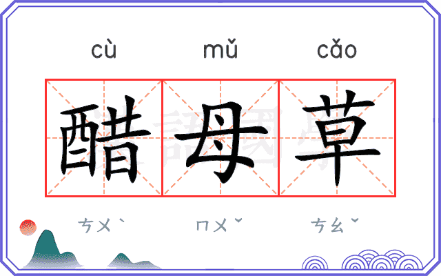 醋母草