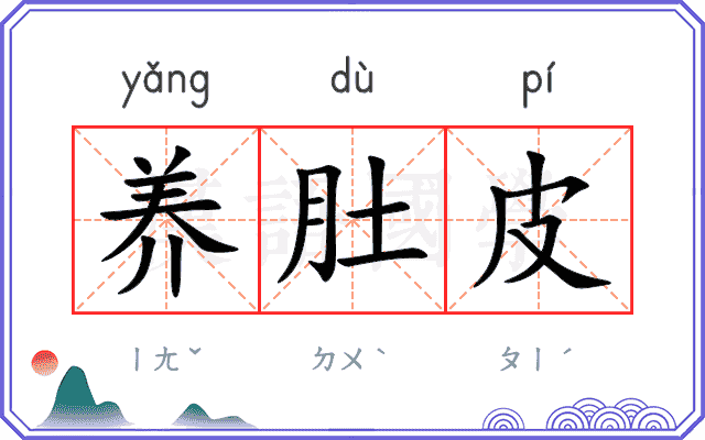 养肚皮