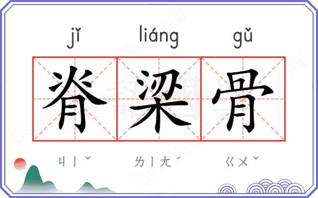 脊梁骨