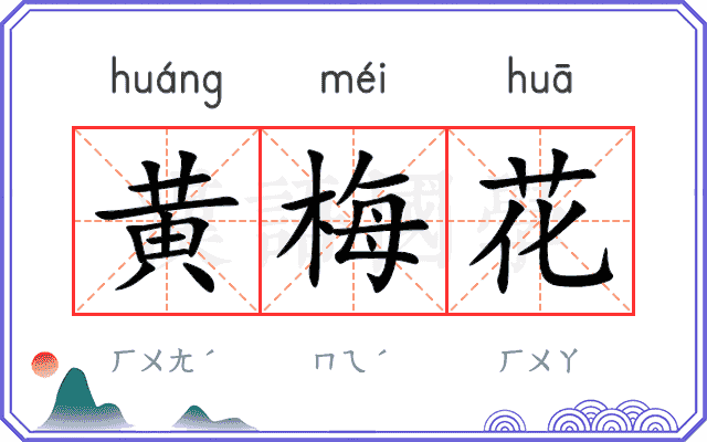 黄梅花