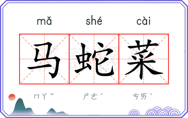 马蛇菜