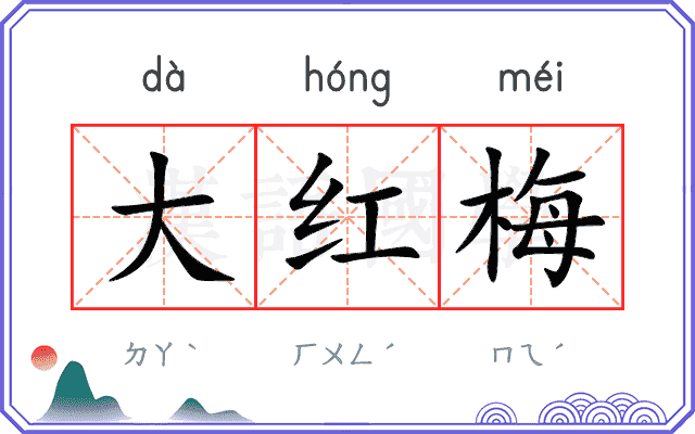 大红梅