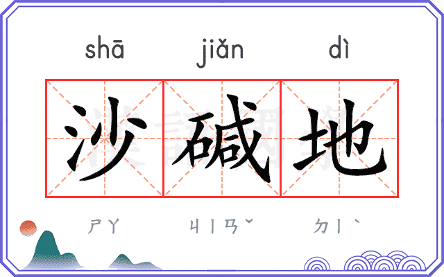 沙碱地