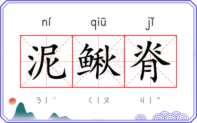 泥鳅脊