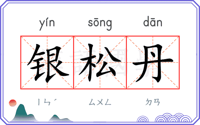 银松丹