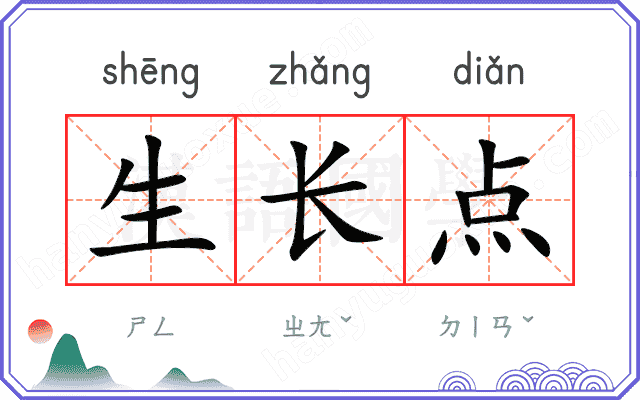 生长点