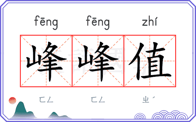 峰峰值