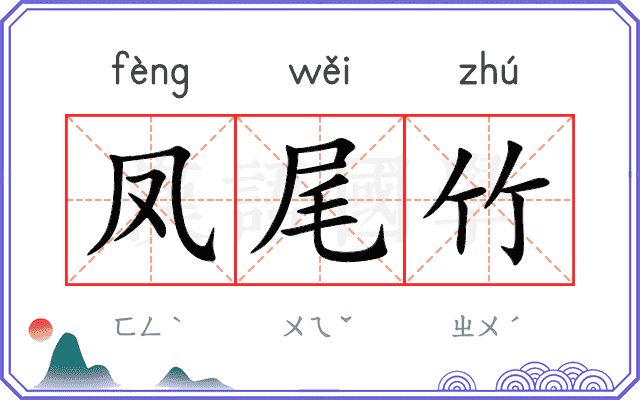 凤尾竹