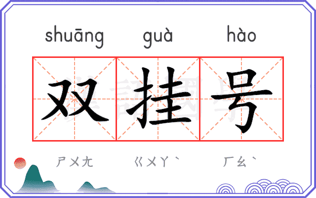 双挂号