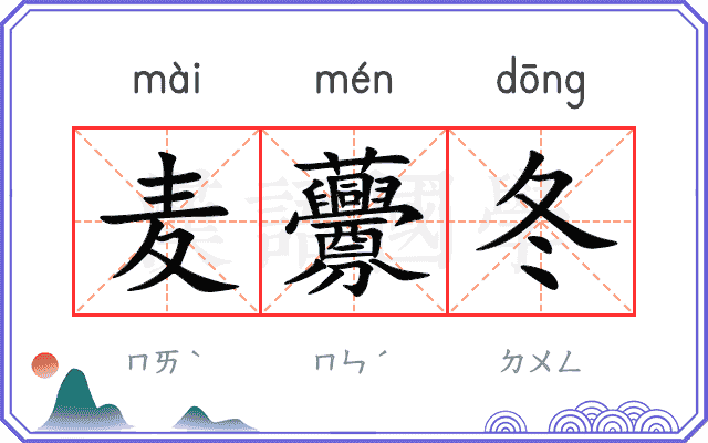 麦虋冬