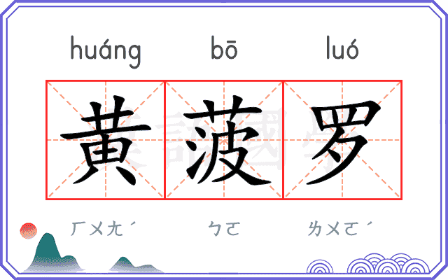黄菠罗