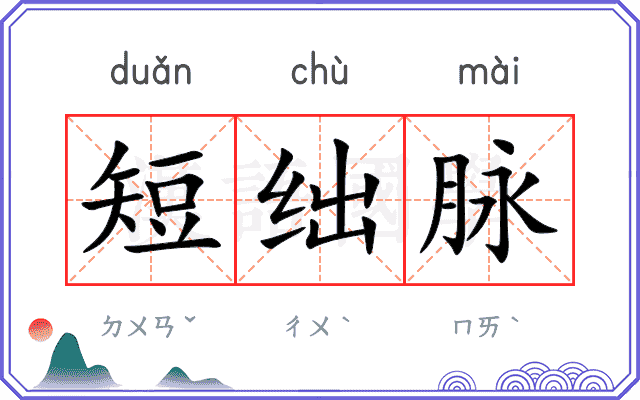 短绌脉