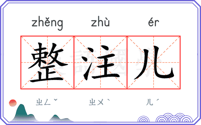 整注儿