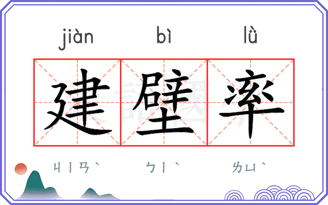 建壁率