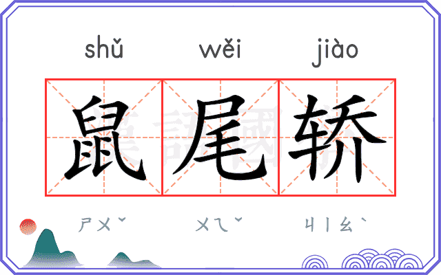 鼠尾轿