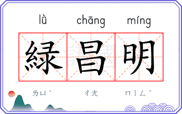 緑昌明
