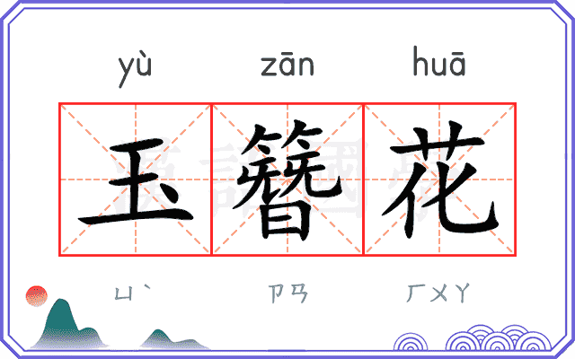 玉簪花