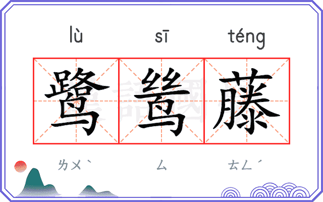 鹭鸶藤