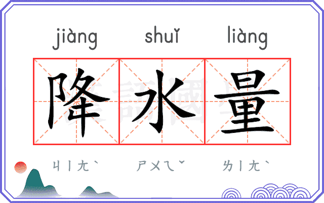 降水量
