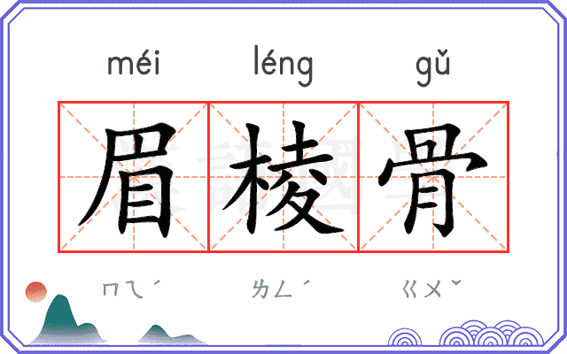 眉棱骨