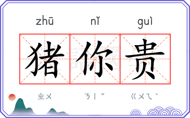 猪你贵