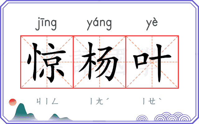 惊杨叶