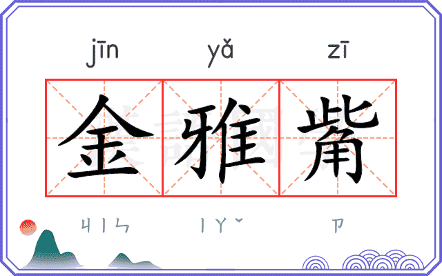 金雅觜