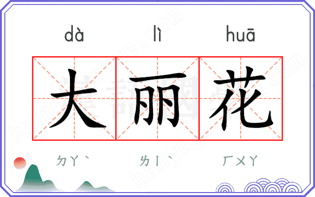 大丽花