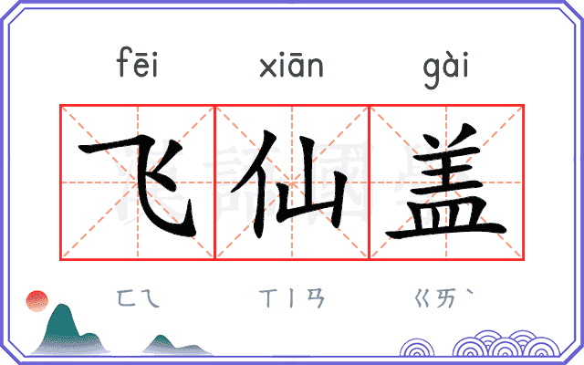 飞仙盖