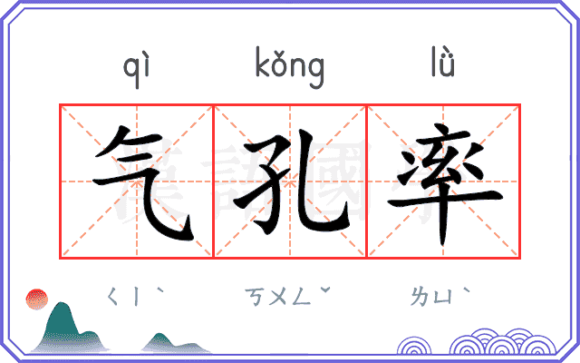 气孔率