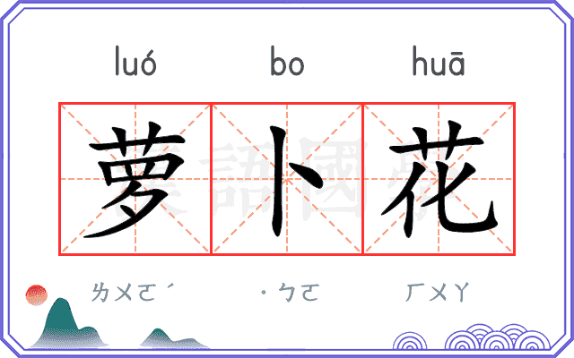 萝卜花