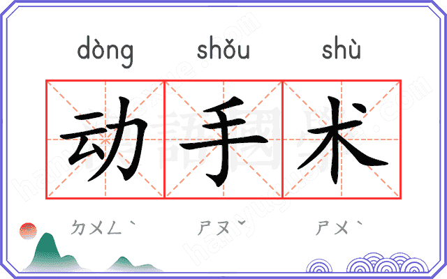 动手术