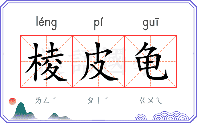 棱皮龟