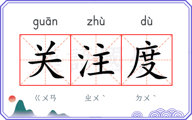 关注度