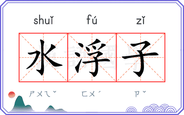 水浮子