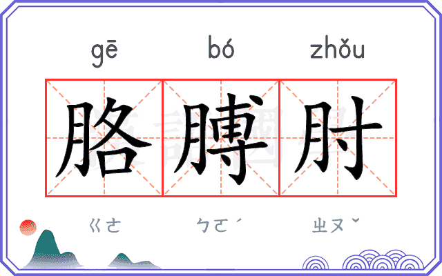 胳膊肘