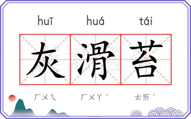 灰滑苔
