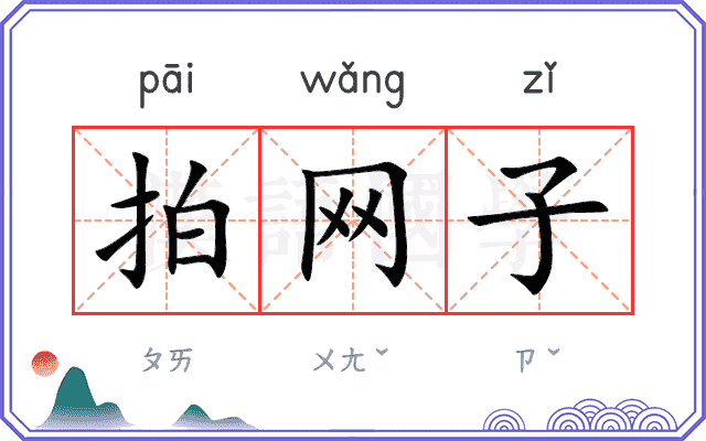拍网子